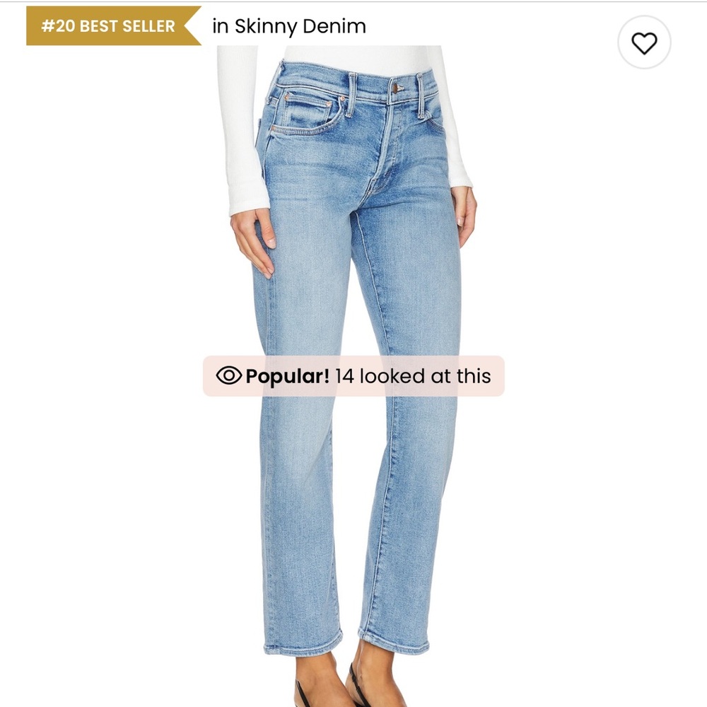 Mother high waisted hiker hover size 27 - Picture 7 of 10